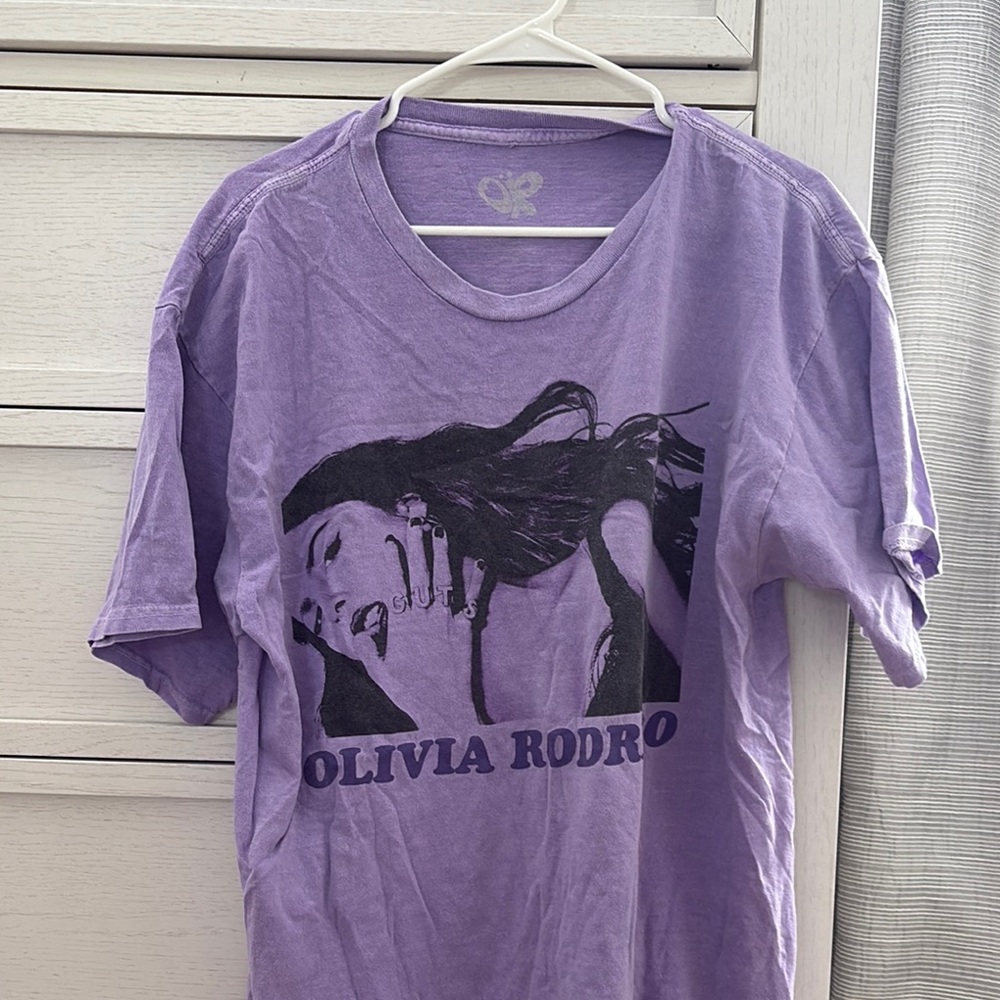 Olivia Rodrigo Purple Graphic T-Shirt
